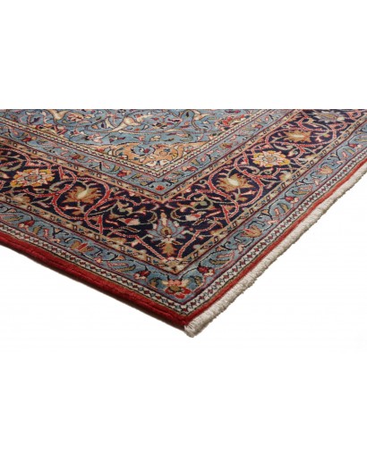 Tappeto Sarough Persia azzurro grigio 255x350
