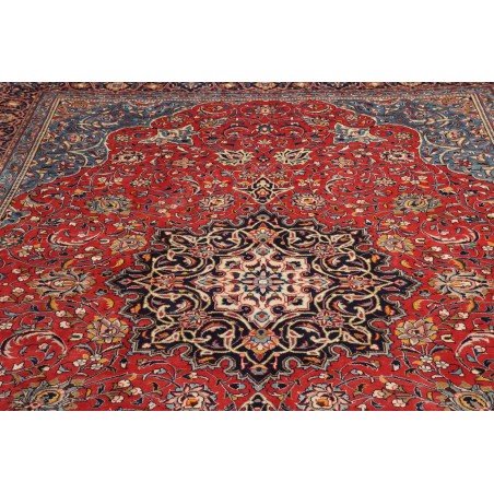 Tappeto Sarough Persia azzurro grigio 255x350