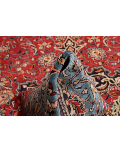 Tappeto Sarough Persia azzurro grigio 255x350