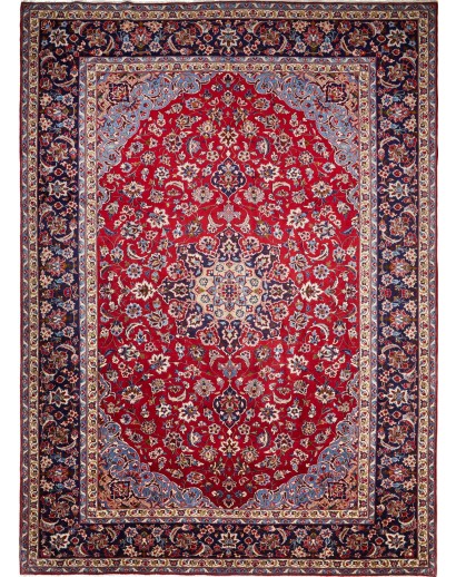 Tappeto Nadjafabad Persia marrone bianco 290x401