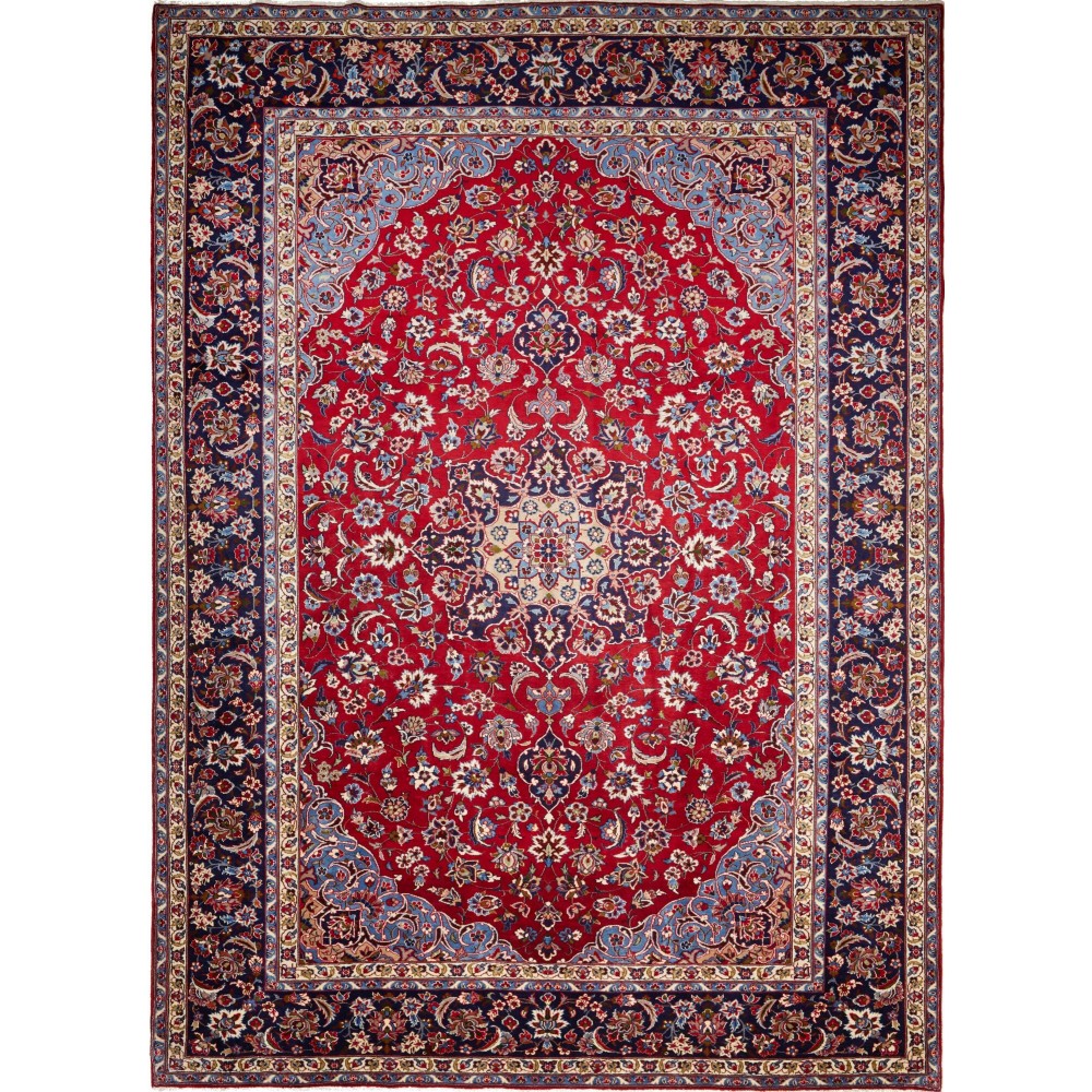 Tappeto Nadjafabad Persia marrone bianco 290x401