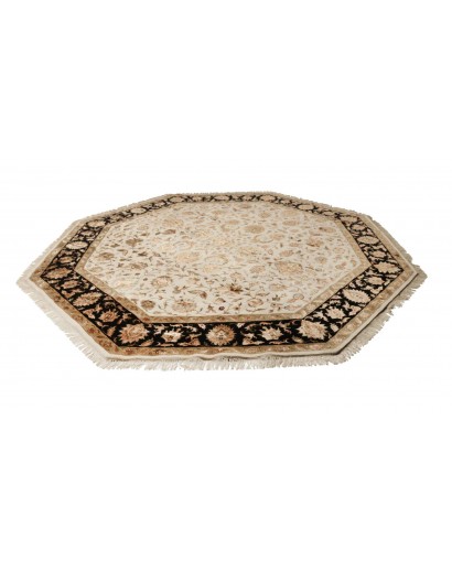 Tappeto Tabriz Royal Pakistan bianco beige 298x300