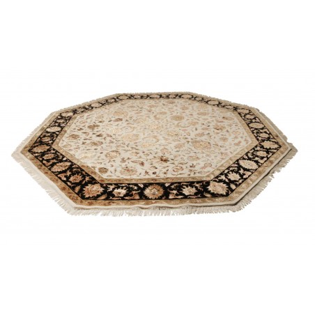 Tappeto Tabriz Royal Pakistan bianco beige 298x300