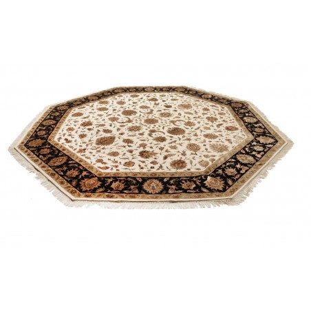 Tappeto Tabriz Royal Pakistan bianco beige 298x300