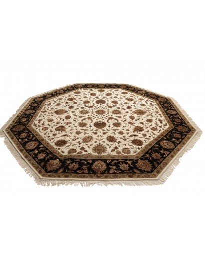 Tappeto Tabriz Royal Pakistan bianco beige 298x300