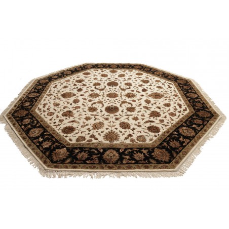 Tappeto Tabriz Royal Pakistan bianco beige 298x300