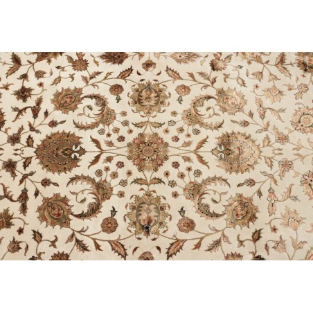 Tappeto Tabriz Royal Pakistan bianco beige 298x300
