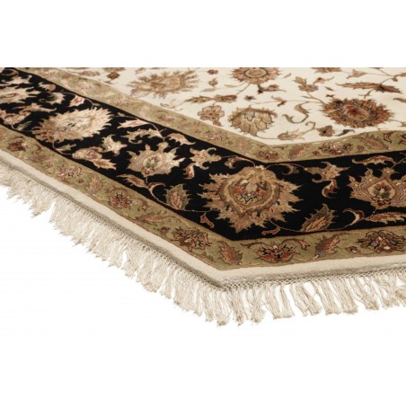 Tappeto Tabriz Royal Pakistan bianco beige 298x300