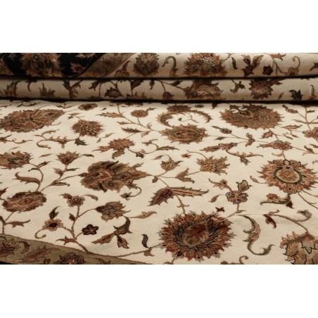 Tappeto Tabriz Royal Pakistan bianco beige 298x300