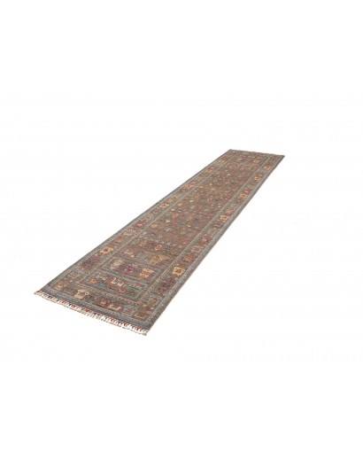 Tappeto Rubin Pakistan marrone bianco 76x346