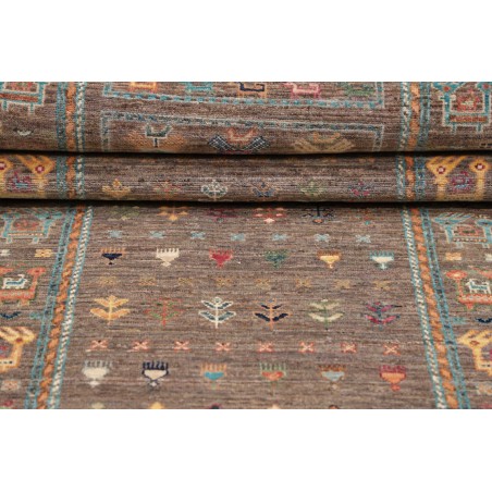 Tappeto Rubin Pakistan marrone bianco 76x346