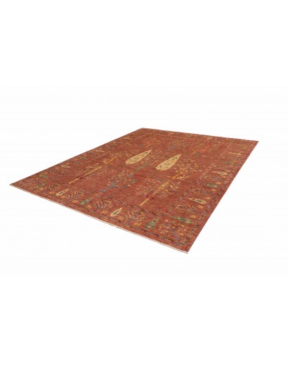 Tappeto Shahi Pakistan marrone arancione 247x295
