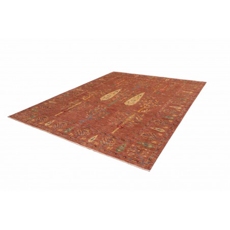 Tappeto Shahi Pakistan marrone arancione 247x295
