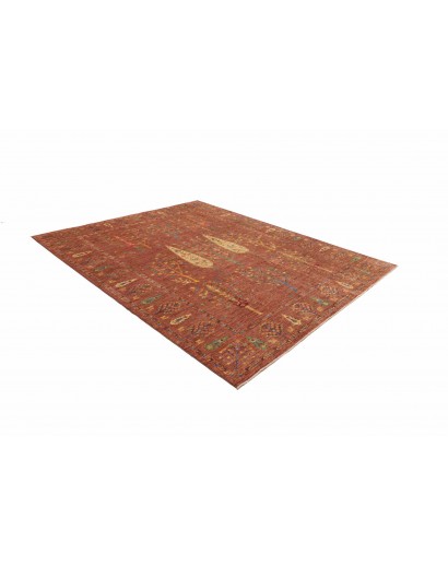 Tappeto Shahi Pakistan marrone arancione 247x295