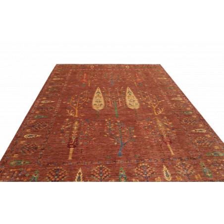 Tappeto Shahi Pakistan marrone arancione 247x295