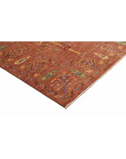 Tappeto Shahi Pakistan marrone arancione 247x295