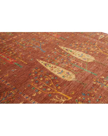 Tappeto Shahi Pakistan marrone arancione 247x295