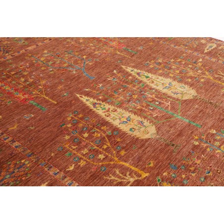 Tappeto Shahi Pakistan marrone arancione 247x295