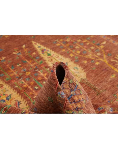 Tappeto Shahi Pakistan marrone arancione 247x295
