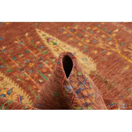 Tappeto Shahi Pakistan marrone arancione 247x295