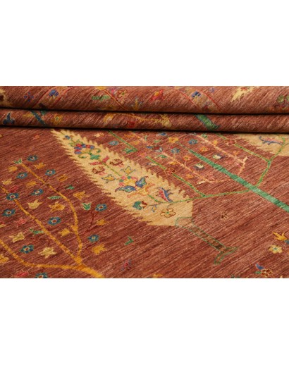 Tappeto Shahi Pakistan marrone arancione 247x295