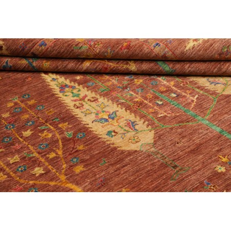 Tappeto Shahi Pakistan marrone arancione 247x295