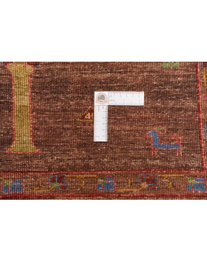 Tappeto Shahi Pakistan marrone arancione 247x295