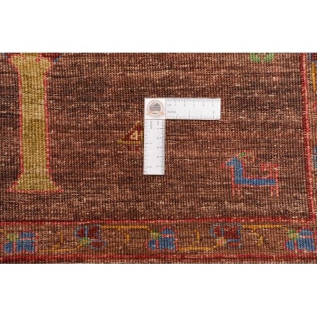 Tappeto Shahi Pakistan marrone arancione 247x295
