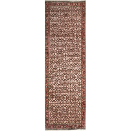 Tappeto Bidjar Persia azzurro giallo 87x306