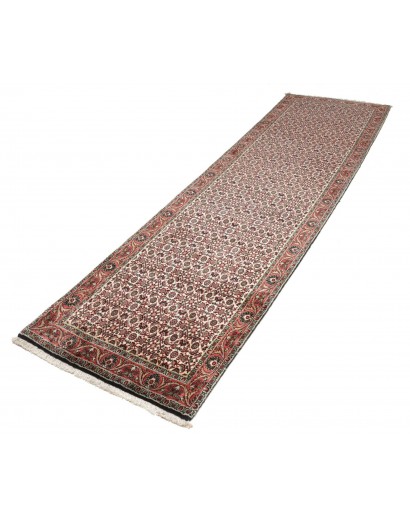 Tappeto Bidjar Persia azzurro giallo 87x306