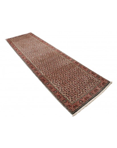 Tappeto Bidjar Persia azzurro giallo 87x306