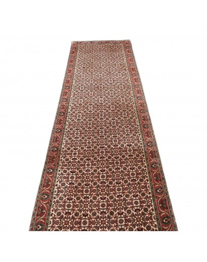 Tappeto Bidjar Persia azzurro giallo 87x306