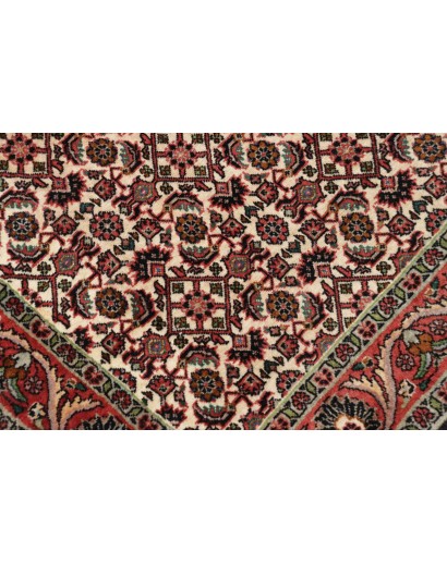 Tappeto Bidjar Persia azzurro giallo 87x306