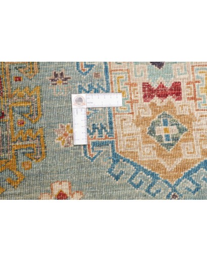 Tappeto Tribal Pakistan marrone verde 123x177
