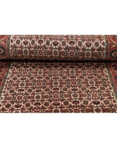 Tappeto Bidjar Persia azzurro giallo 87x306