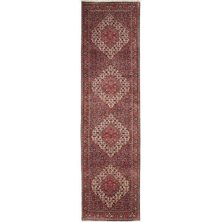 Tappeto Bidjar Persia marrone giallo 77x310