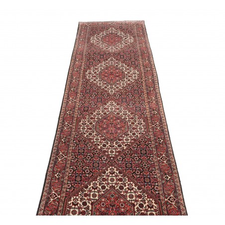 Tappeto Bidjar Persia marrone giallo 77x310