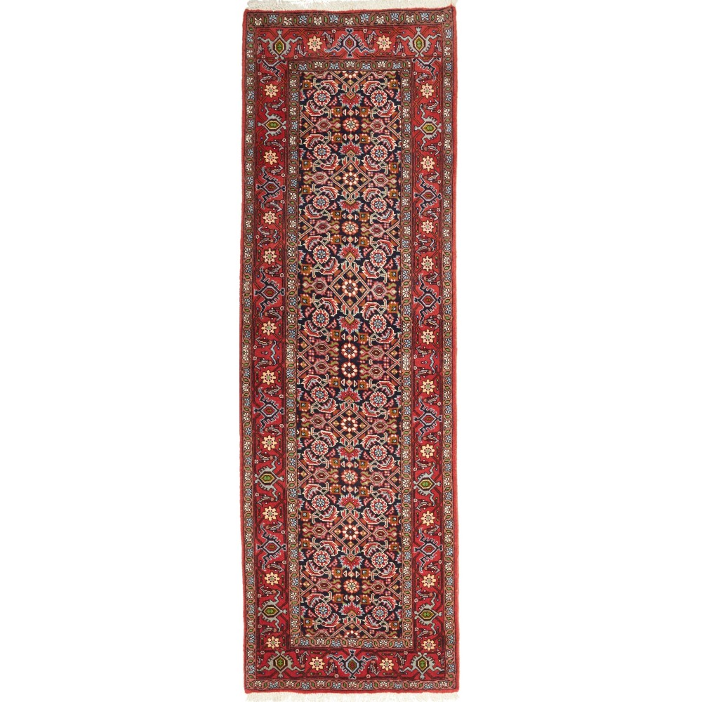 Tappeto Zandjan Persia marrone bianco 60x188