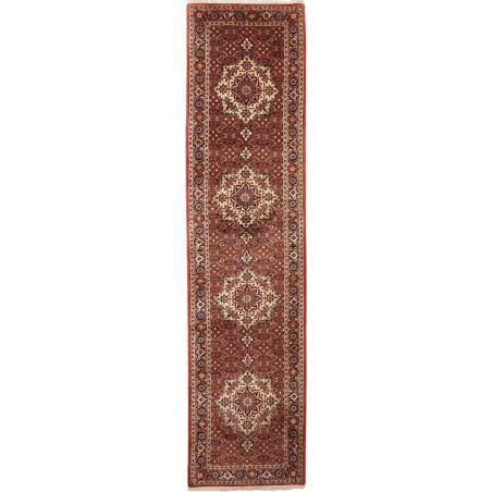 Tappeto Bidjar Persia marrone giallo 75x310