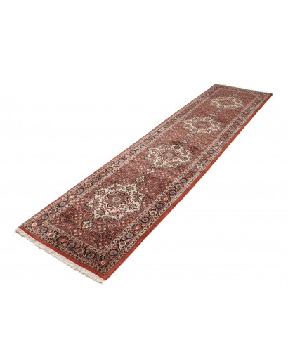 Tappeto Bidjar Persia marrone giallo 75x310