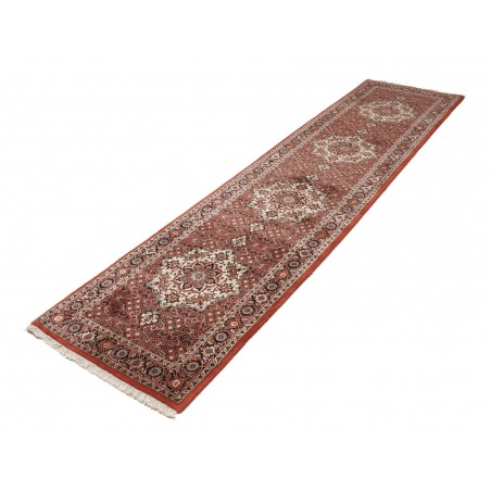 Tappeto Bidjar Persia marrone giallo 75x310