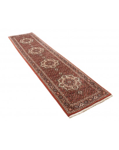 Tappeto Bidjar Persia marrone giallo 75x310