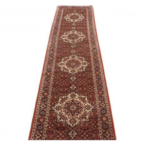 Tappeto Bidjar Persia marrone giallo 75x310