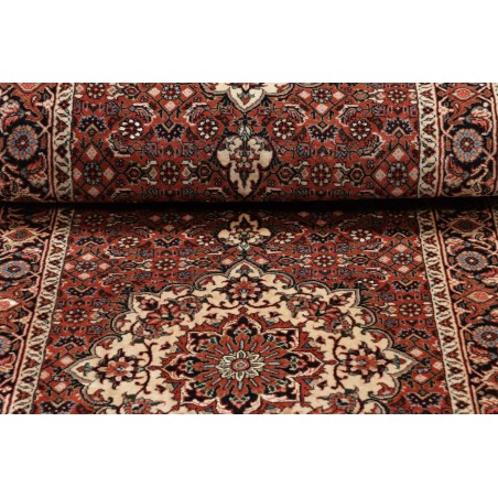 Tappeto Bidjar Persia marrone giallo 75x310