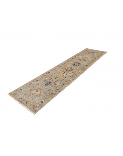 Tappeto Tribal Pakistan marrone 75x285