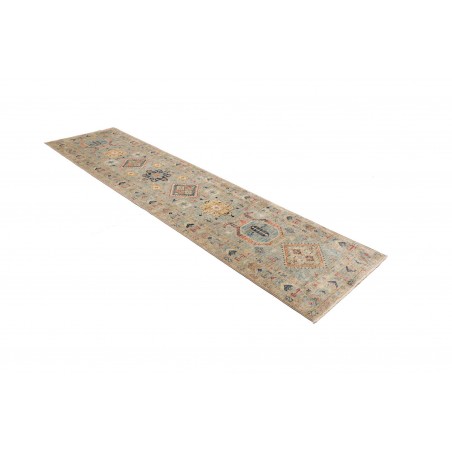 Tappeto Tribal Pakistan marrone 75x285