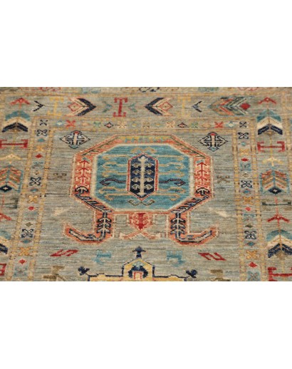 Tappeto Tribal Pakistan marrone 75x285
