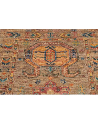 Tappeto Tribal Pakistan marrone 78x198