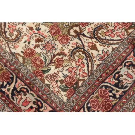 Tappeto Zandjan Persia bianco marrone 87x351