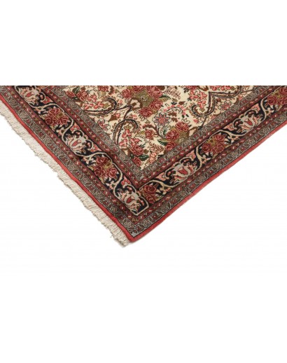 Tappeto Zandjan Persia bianco marrone 87x351